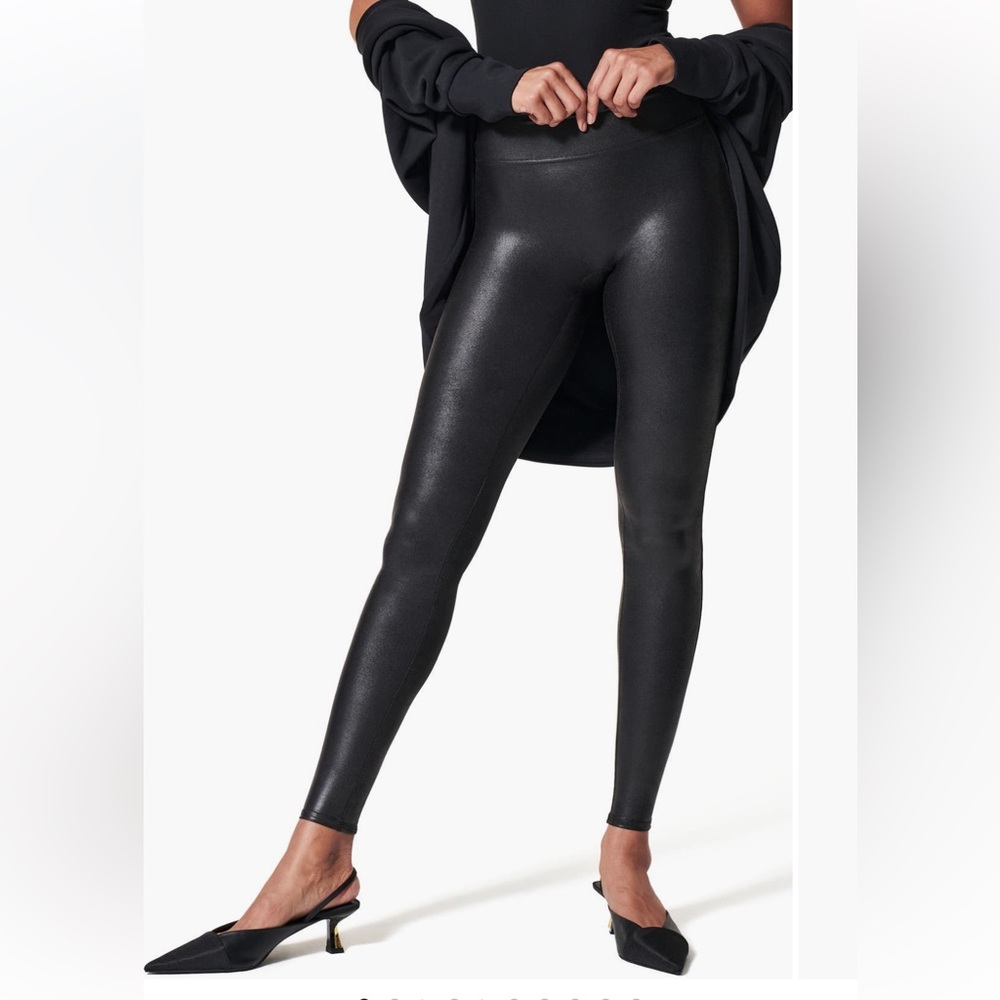 SPANX faux leather leggings